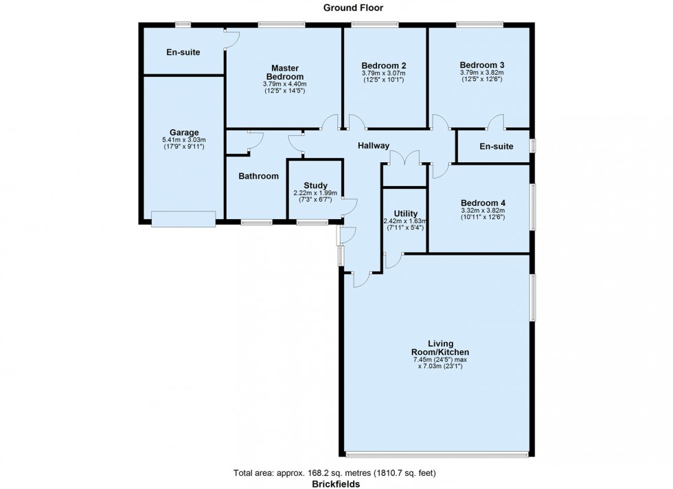 Floorplan for CHULMLEIGH