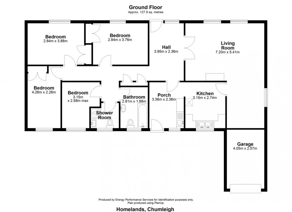 Floorplan for CHULMLEIGH