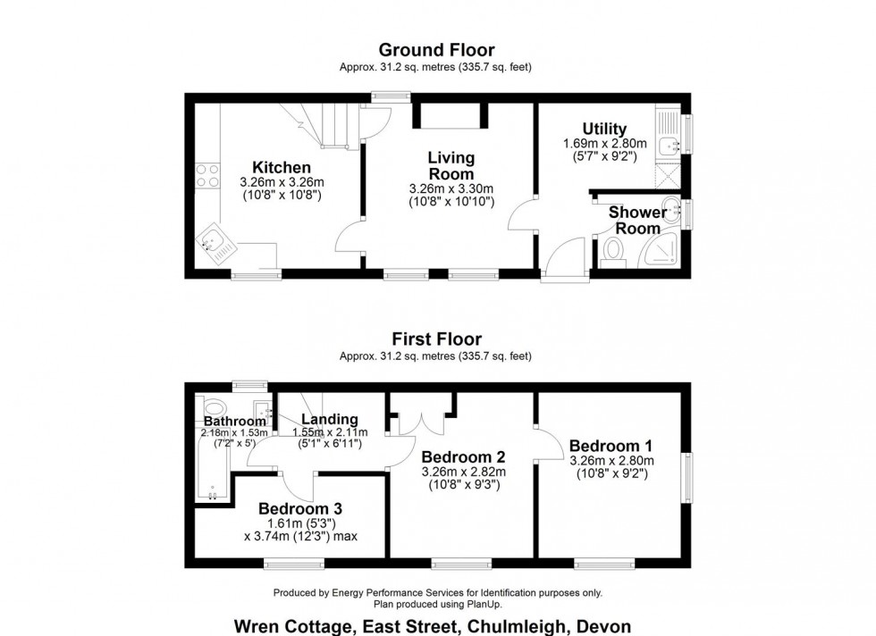 Floorplan for CHULMLEIGH