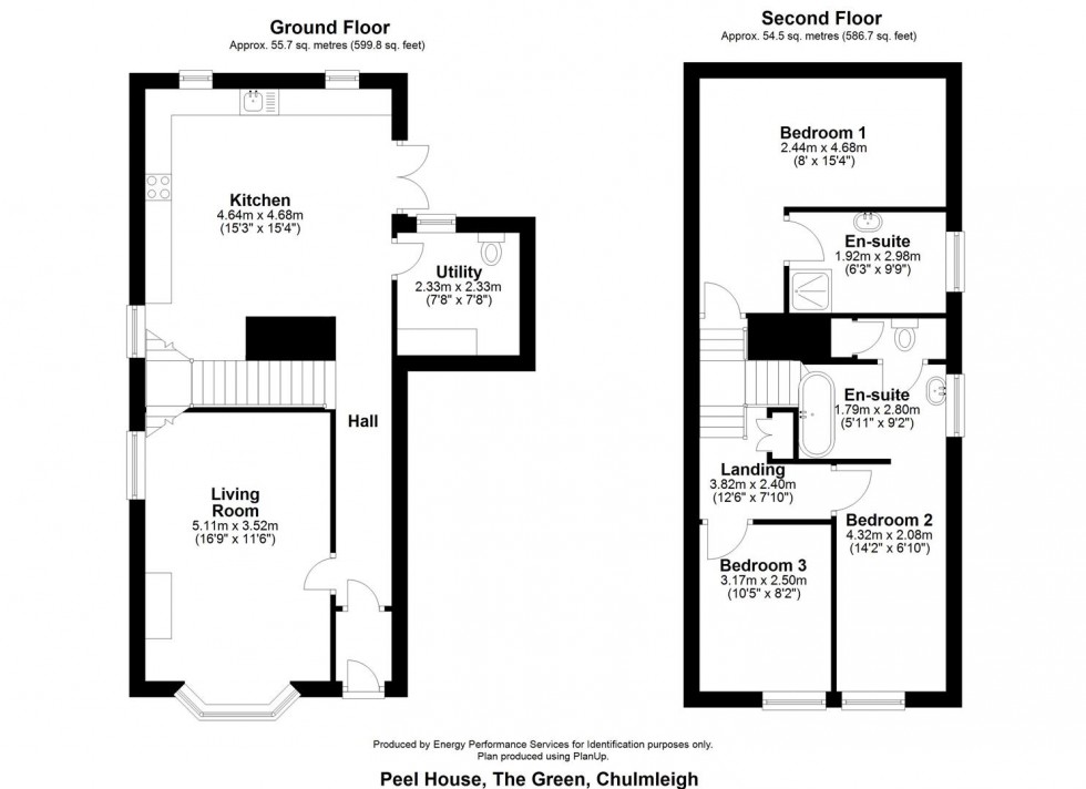 Floorplan for CHULMLEIGH