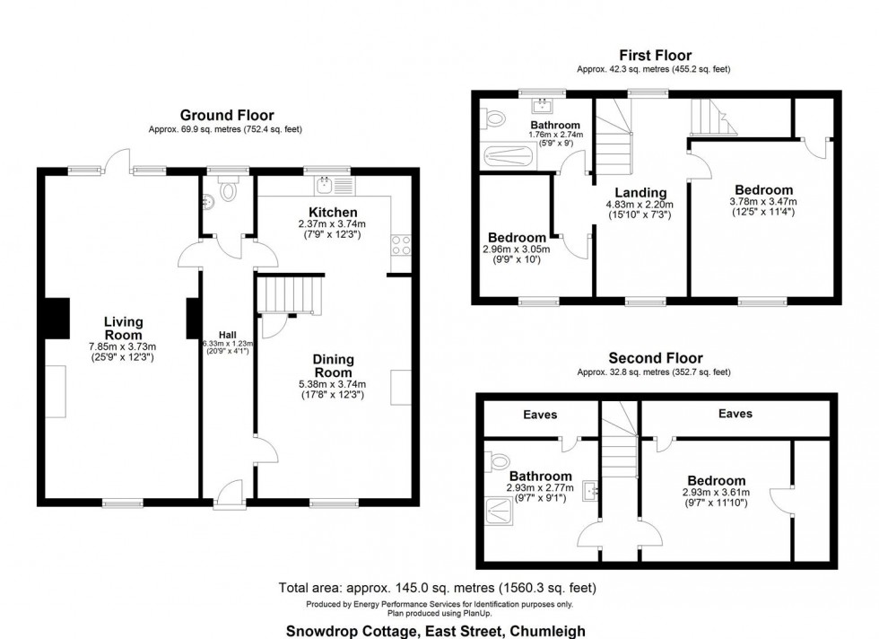 Floorplan for CHULMLEIGH