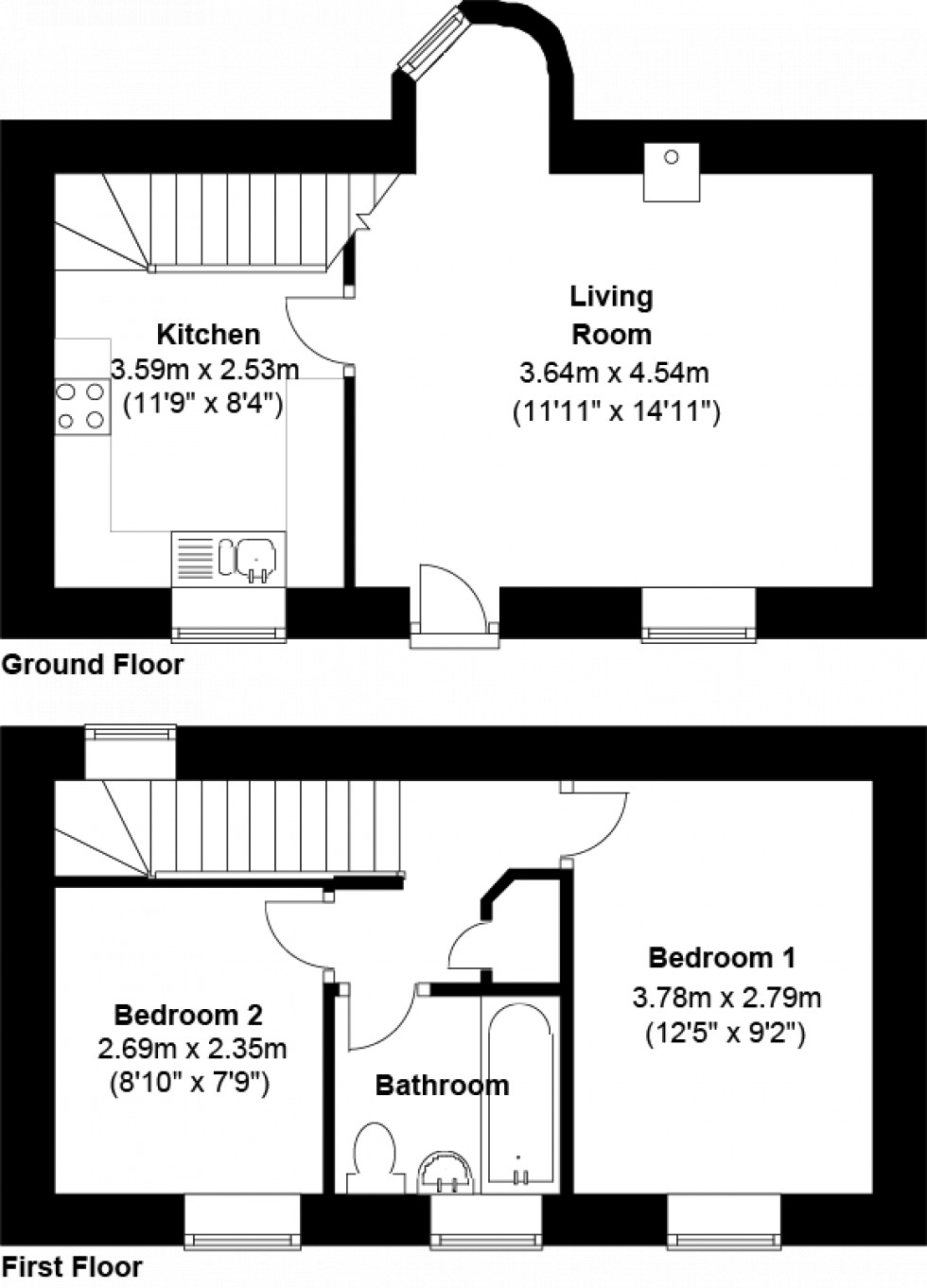 Floorplan for KINGS NYMPTON