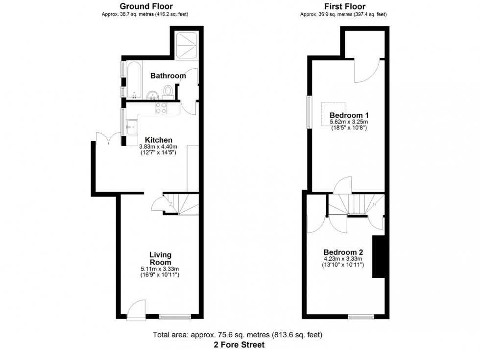 Floorplan for CHULMLEIGH