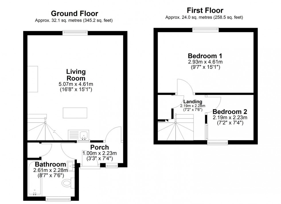 Floorplan for CHULMLEIGH