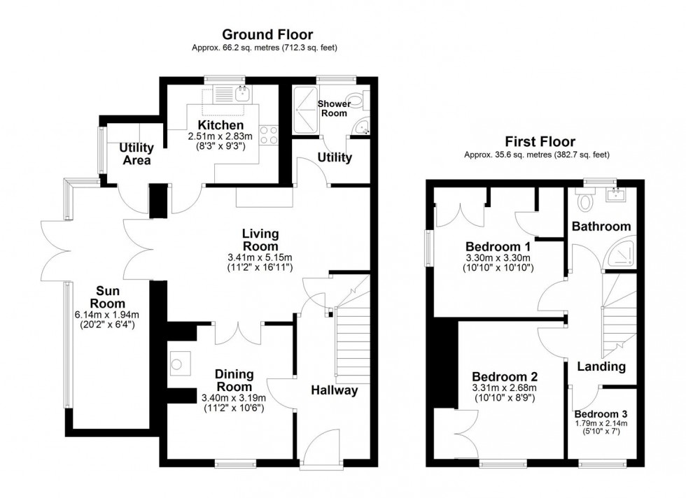 Floorplan for CHULMLEIGH