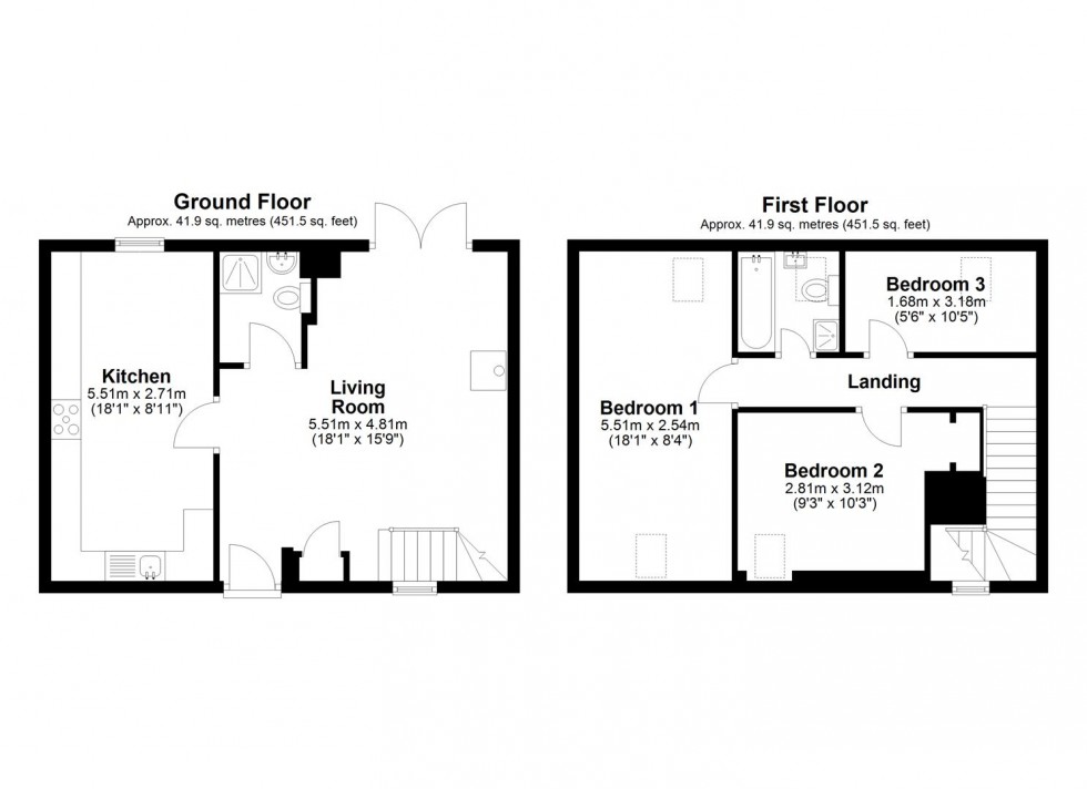 Floorplan for NR CHAWLEIGH