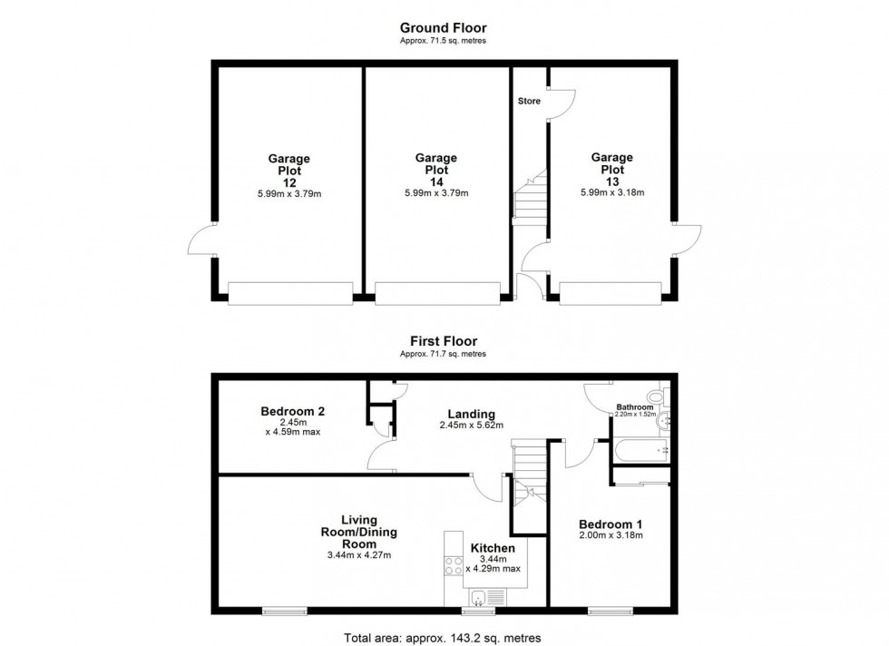 Floorplan for CHULMLEIGH
