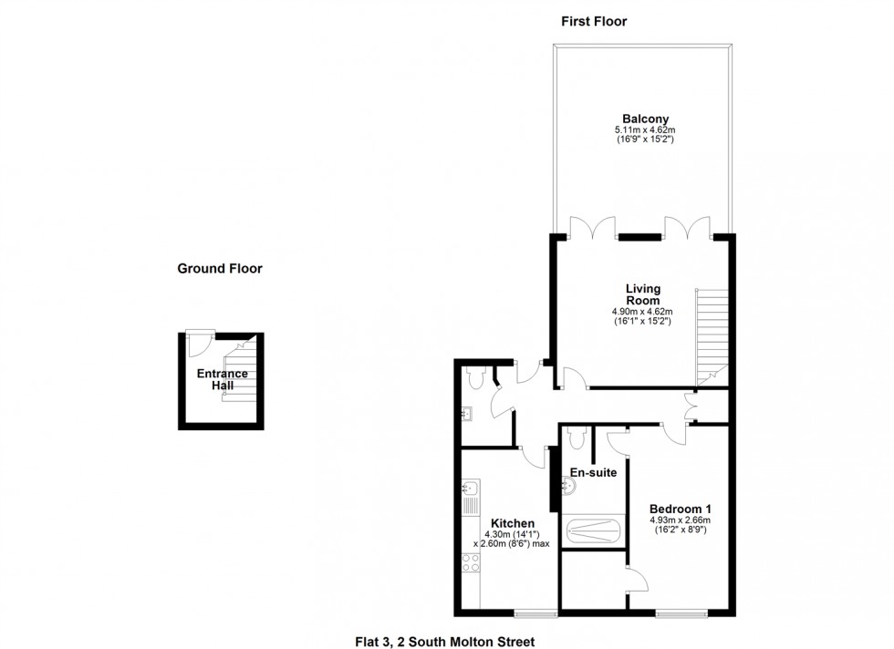 Floorplan for South Molton Street, Chulmleigh