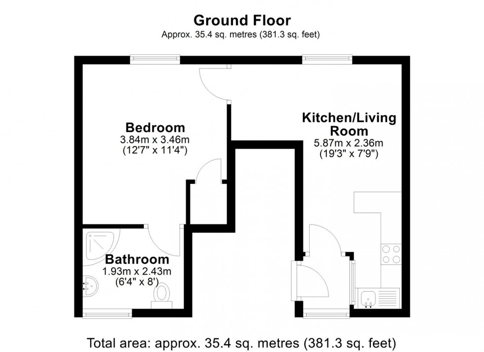 Floorplan for CHULMLEIGH
